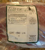 goat meat hind quarter